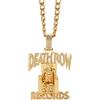Generic Unisex Fashion Simplicity Europa e America Personalità creativa Death Row Detenuti Indossare Partito Sedia a rotelle Collane Pendente