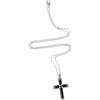 Homoyoyo Ciondolo Urna Per Ceneri Inossidabile Con Design Croce Collana Crematoria Per Donne e Uomini Gioielli Memoriali Per Ricordare Tuoi Cari