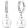 CYMYSS Orecchini Donna Pendenti Orecchini Donna Argento 925 Pendenti Orecchini Pendenti Donna Orecchini Anallergici Donna Orecchini Pendenti Argento Earrings for Women