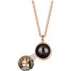 Pearbee Collana con proiezione di foto personalizzata a forma di cuore Ti amo in 100 lingue Argento 925 Compleanno Anniversario Natale Festa della mamma Regali per mamma Moglie Donne