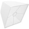 BESPORTBLE Paralume Trapezoidale Quadrato in Ferro per Lampada da Tavolo e Terra | Copertura Elegante, Removibile e Facile da Installare, per Casa, Ricambio per Lampade da Tavolo, Piantane