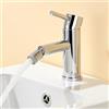 BuntHaus Rubinetto Bidet Cromato BuntHaus, 2 Modalità, Inossidabile Cromo | Miscelatore Monocomando Bidet, Snodo Orientabile, Aeratore Rimovibile, Acqua Calda/Fredda, Senza Piombo