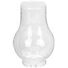 Toyvian Paralume in Vetro per Lampada a Olio, Cilindrico 15x10,5x10,5cm | Ricambio Trasparente per Casa e Negozio, Stile Retrò Decorativo, Boccia per Lampione Esterno