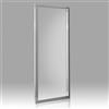 Kiamami Valentina Anta Fissa 90 Cm Per Porta Doccia Nicchia Giada Vetro | Cristallo temperato 6 mm, profilo alluminio cromato, compatibile con porte doccia Giada, ideale box doccia