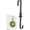 Generico Gancio per Ghirlande, Gancio per Ghirlanda Porta Blindata, 38 cm, in Metallo, Reggi Ghirlanda, Ganci per Calze di Natale, per Decorazioni Natalizie