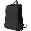 Nilox Zaino Porta PC 15.6 Pollici, con Scomparto Interno Rinforzato per PC, Ampi Vani Portaoggetti, 100% Poliestere, Adatto per PC Fino a 15.6, Nero