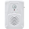 Estink Campanello con sensore, allarme con sensore di movimento alimentato a batteria/USB, lettore audio MP3, campanello con sensore a infrarossi, supporta solo la riproduzione audio MP3