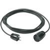 Vimar 0P32397 prolunga elettrica lineare 5m, spina Shuko, presa IT 16A 2P+T | Prolunga 5 m con cavo H05VV-F 3G1 mm², spina Schuko 16 A e presa SICURY P30 16 A 250 V~