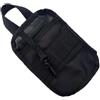 GALPADA Borsa Medica Tattica Portatile Tasca, Cordino, 900d Nylon Nero | Attività All'aperto e Viaggio, Formato Compatto, Accessorio Mobile, senza Toppa Croce
