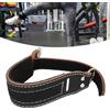 ZJchao Cavigliere Cavi Palestra, Cinturino alla Caviglia in Pelle Bovina Polsino con Gancio e Anello a D Attacco per Polsino Comfort Ankle Straps Gym per Palestra Macchina Via Cavo Esercizio a casa