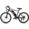 SAMEBIKE Bicicletta Elettrica da 24 pollici con 250W motore bici elettrica donna 36V 13Ah batteria rimovibile bici pedalata assistita autonomia di 90km velocità massima di 25km/h pedelec con pedali