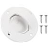 JECOMPRIS Valvola di Scarico per Kayak e Imbarcazione, ABS Bianco | Scarico Acqua dallo Scafo Interno, Blocca Infiltrazioni, Facile Installazione, Design Pratico per Kayak e Imbarcazione