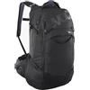 EVOC Zaino TRAIL PRO BLACKLINE 26, nero, S/M | Zaino protettivo, zaino leggero con protezione per la schiena, con scomparto per sacca idrica, vestibilità ottimale