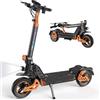 Ruitoo Monopattino Elettrico Adulto, M5 Pro/X3 /M4 Max, Freno a Disco, Luci LED Full, Ruote 10, 120KG, Batteria 48V 15,6Ah