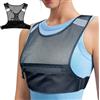 Generic Gilet da corsa da donna, impermeabile, riflettente, borsa leggera con porta telefono, per escursionismo, jogging, fitness, palestra, sport, pendolarismo