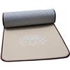 Gralara Cuscino da Preghiera in Lino Tappetino Meditazione Tappeto Devozione Cuscino Prostrazione con Imbottitura Spessa per Comfort Prolungato E Base, Lino, 80 200cm