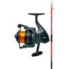 Kolpo 4.10 m Canna da Pesca Surf Casting + Mulinello con Filo - Mare, Spiaggia e Costa - Lanci Lunghi e Precisi - Kit Pesca Completo