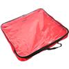 PRETYZOOM Borsa Pattini Ghiaccio Borsa Pattini Rotelle Oxford Rosso Capienza Fino a 20l Portatile Facile da Pulire e Inline Uso Outdoor
