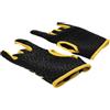 BESPORTBLE Silicone Elasticizzati Guanti da Bowling Taglia S Antiscivolo | Tessuto e Silicone, Uso Sportivo per Bowling, Presa Precisa della Palla, Colore Giallo, Stile Fashion