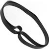 CLISPEED Bande Elastiche di Resistenza per Allenamento, Nero, PET | Fitness e Yoga, Elastiche e Resistenti, Adatte a Schiena Larga e Spalle, Uso in Movimento