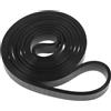 Tofficu Fascia di Resistenza Elastica Nera per Yoga e Allenamento Fitness | Elevata Elasticità e Forte Resistenza, Adatta a Schiena Larga e Gambe, Uso in Movimento