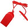ibasenice Chiave di Sicurezza per Tapis con Doppio Inserto e Arresto | Plastica e Lamina di Rame, Ricambio Rosso per Attrezzature Fitness, Compatibile con Tapis e Macchina