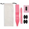 APLVFFZH Children Ballet Attrezzo Balletto Stretching Piede Rafforzamento Archi Danza Ergonomico Silicone Sleeve Tension Band Foam Pad Plastica Adatto per , Rosa
