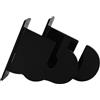 balacoo Supporto per Snowboard e Skateboard da Muro in Acrilico Nero | Montaggio e Rimozione Semplici, Design Multifunzione Salvaspazio, per Casa e Parete, Stile Elegante