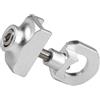 YARNOW Lega Tendicatena CNC per Bicicletta di Alluminio Pieghevole | Regolatore Catena, Colore Argento, per Bici Pieghevoli, Rullo Compatto, Accessorio Pratico per Uso Quotidiano