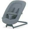 CYBEX Gold LEMO Bouncer, Sdraietta con Comodo Materassino, Compatibile con Seggiolone/Sedile CYBEX LEMO, Dalla Nascita Fino a 3 Anni (ca. 15 kg), Stone Blue (Blu)