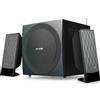 Microlab M-300BT - 2.1 canali - 38 W - Nero - Legno - Manopola - 0,3%