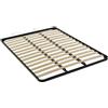 Veriaffari.it Rete a doghe matrimoniale smontabile per letto contenitore 160x190 con ferma materassi