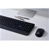 Blue Stork Kit tastiera e mouse wireless Bluestork, 2.4 GHz e Bluetooth, tastiera AZERTY, colore nero