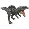 Jurassic World Figurine del dinosauro Giganotosaurus - JURASSIC WORLD MATTEL - Attacco potenziato - Mascella XXL - Modalità Sopravvivenza