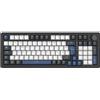 THE G-LAB Tastiera meccanica da gaming THE G-LAB KEYZ Elite 400 HE, layout AZERTY al 96%, illuminazione RGB, tasti in PBT, colore nero e blu