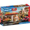 Playmobil Set di costruzioni PLAYMOBIL City Action 72195: Ristorante in fiamme e quadrupedi dei pompieri