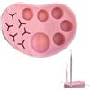 Generisch Palette di lozioni Lash Lift, piastra in silicone riutilizzabile | supporto multifunzione per laminazione delle sopracciglia, kit per lo styling delle ciglia facile da pulire Pro-Tool