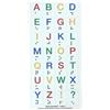 Stactiles Adesivi tattili con lettere e braille - 28 adesivi in rilievo per ciechi e ipovedenti - alfabeto A-Z con scrittura cieca - contrasto elevato e resistente all'acqua - ideale per scuola e
