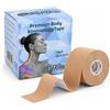 CrossCat CATGRIPS Kinesio Tape Professionale - Nastro Kinesiologico in Cotone Elastico - Traspirante e Resistente all'Acqua - Ideale per Sport, Fisioterapia e Recupero Muscolare