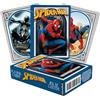 AQUARIUS Marvel Spider-Man Playing Cards - Spiderman Themed Deck of Cards for Your Favorite Card Games - Officially Licensed Marvel Comics Merchandise & Collectibles - Poker Size