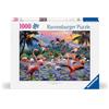 Ravensburger Puzzle da 1000 Pezzi - Fenicotteri Rosa