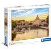 Clementoni - Puzzle 1500 Pezzi per Adulti e Ragazzi, Collection, Tema Ponte Sant'Angelo Roma, Idea Regalo Uomo e Donna, Made in Italy, 84,3x59,2 cm, 31819
