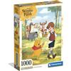 Clementoni - Puzzle 1000 Pezzi per Adulti e Ragazzi, Disney Winnie the Pooh, Idea Regalo, Compact Box, Made in Italy, 50x70 cm, Poster Incluso, 37519
