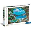 Clementoni Collection Puzzle 2000 Pezzi, Illustrazione Paesaggio Paradise On Earth, Idea Regalo, Made in Italy, 97,5 x 66,8 cm, 32573