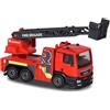Majorette SOS Man TGS Vigili del Fuoco, Camion dei Pompieri, Auto Giocattolo, Ruota Libera, Parti apribili e/o mobili, 7,5 cm, Rosso, per Bambini dai 3 Anni in su