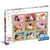 Clementoni - 29788 - Supercolor Puzzle - Puppies Collage - 180 Pezzi - Puzzle Bambini 7 Anni, Puzzle Animali, Cani, Gatti, Made In Italy