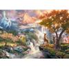Schmidt Spiele CGS_59486 Thomas Kinkade: Disney - Bambi Puzzle, Multicolor