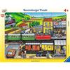 Ravensburger Puzzle per bambini Ravensburger, 05234, viaggio in treno, puzzle con cornice da 30-48 pezzi per bambini dai 4 anni in su