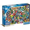 Clementoni - Puzzle 1000 Pezzi Impossible DC Comics Justice League, Per Adulti e Ragazzi, Idea Regalo, Compact Box, Made in Italy, 70x50 cm, Poster Incluso, 39863