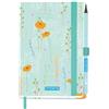 Mitama Agenda Settimanale Pocket 16 mesi 2027, Verde, 9x14cm, con Matita